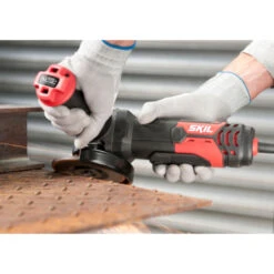 SKIL Haakse Slijper (slijptol) 9132AB 850W 125mm - Antivibratie Zijhandgreep -Elektrisch Gereedschap 123 1027