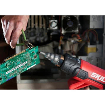 SKIL Heteluchtpistool 8040GA 2000W LCD Display + 4 Opzetstukken 4 SKIL Heteluchtpistool 8040GA 2000W LCD Display + 4 Opzetstukken - Afbeelding 4