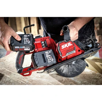 SKIL 20V Cirkelzaag 3572FA XP Brushless 66mm Incl. CT Zaagblad (zonder Accu) 4 SKIL 20V Cirkelzaag 3572FA XP Brushless 66mm Incl. CT Zaagblad (zonder Accu) - Afbeelding 4