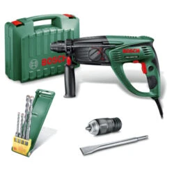 Bosch Boorhamer PBH 3000 FRE Met 4-delig SDS-plus Accessoiresset