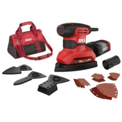 Nieuwe Producten 7 SKIL Multischuurmachine 7261DA 160W + 3 Schuurhulpstukken