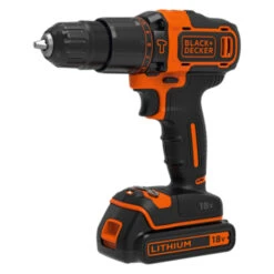 Black & Decker BLACK+DECKER Accuklopboormachine BDCHD18S2KA-QW 18V + 104 Delige Boren- En Bitset -Elektrisch Gereedschap 123 2209