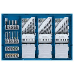 Bosch Professional Accuschroefmachine GSR 18V-21, 2x 1,5Ah Accu & 63 Accessoires In Special AC Case -Elektrisch Gereedschap 123 2274