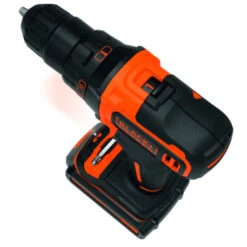 Black & Decker BLACK+DECKER Accu Boormachine BDCDD186B-QW -Elektrisch Gereedschap 123 2344