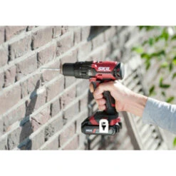 SKIL 20V Klopboormachine 55Nm 3018HD + 2 Accu's 2,0Ah + Lader + Koffer -Elektrisch Gereedschap 123 2459