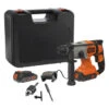 Black & Decker BLACK+DECKER Accu Boorhamer BCD900E2K-QW (incl. 2 Accu's En Lader)