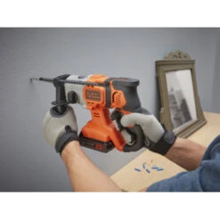 Black & Decker BLACK+DECKER Accu Boorhamer BCD900E2K-QW (incl. 2 Accu's En Lader) -Elektrisch Gereedschap 123 2473