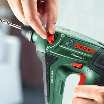 Bosch 18V Boorhamer Met Extra Boorkop En 8-delige Accessoireset (Incl. 2 Accu's 2.5Ah + Lader) 3 Bosch 18V Boorhamer Met Extra Boorkop En 8-delige Accessoireset (Incl. 2 Accu's 2.5Ah + Lader) - Afbeelding 3