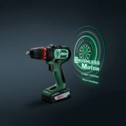 Bosch 18V Accuboormachine Brushless AdvancedDrill Met 3-delige Adapterset (Incl. 2 Accu's 2.5Ah + Lader) -Elektrisch Gereedschap 123 2527