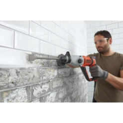 Black & Decker BLACK+DECKER Boorhamer BEHS02K-QS -Elektrisch Gereedschap 123 2654