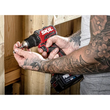 SKIL 20V Accuboormachine 3065GA Compact Brushless 60Nm + 2,0Ah Accu + Snellader + Koffer 8 SKIL 20V Accuboormachine 3065GA Compact Brushless 60Nm + 2,0Ah Accu + Snellader + Koffer - Afbeelding 8