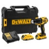 DeWalt 18V XR Klopboormachine Brushless DCD709D2T-QW Incl. 2 Accu's 1.5Ah + Lader