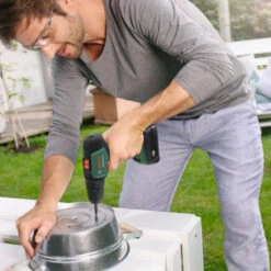 Bosch 18V Accuboormachine UniversalDrill Systeembox Met 241 Accessoires (incl. 2 Accu's 1.5Ah + Lader) -Elektrisch Gereedschap 123 2932