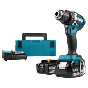 Makita 18V LXT Boor-/schroefmachine DDF484RTJ (incl. 2 Accu's 5.0Ah + Lader) 1 Makita 18V LXT Boor-/schroefmachine DDF484RTJ (incl. 2 Accu's 5.0Ah + Lader)