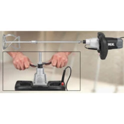 SKIL Beton- & Verfmenger (mixer) Voor O.a. Verf, Lijm, Pleister En Mortel 1016AA Incl. Universele Mengstaaf -Elektrisch Gereedschap 123 3335