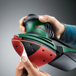 Bosch Multischuurmachine PSM 160 A Incl 25 Schuurvellen -Elektrisch Gereedschap 123 3512