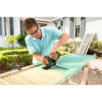 Bosch Handpalmschuurmachine PSM18 LI 18 Volt (zonder Accu) 4 Bosch Handpalmschuurmachine PSM18 LI 18 Volt (zonder Accu) - Afbeelding 4