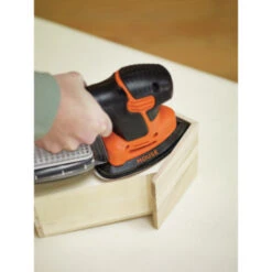Black & Decker BLACK+DECKER Mouse Schuurmachine 120W -Elektrisch Gereedschap 123 3546