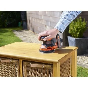 Black & Decker BLACK+DECKER Excentrische Schuurmachine BDCROS18-QW 18 Volt 3 Black & Decker BLACK+DECKER Excentrische Schuurmachine BDCROS18-QW 18 Volt - Afbeelding 3