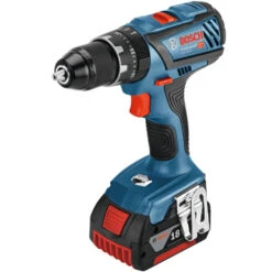 Bosch Professional 18V Klopboormachine (63Nm) GSB 18V-28 Incl. 2 Accu's 4.0Ah + Lader En L-BOXX -Elektrisch Gereedschap 123 692