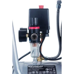 Hyundai Stille Compressor 30L 8 Bar -Elektrisch Gereedschap 123 854