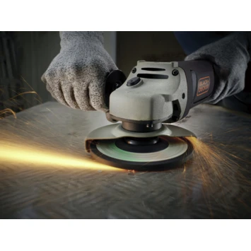 Black & Decker BLACK+DECKER Haakse Slijper KG1202K-QS 4 Black & Decker BLACK+DECKER Haakse Slijper KG1202K-QS - Afbeelding 4